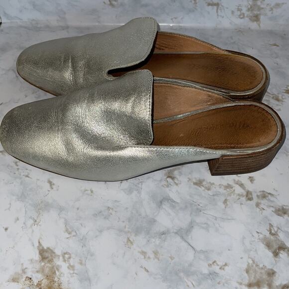 MADEWELL The Willa Slip On Silver Mule - Picture 6 of 9
